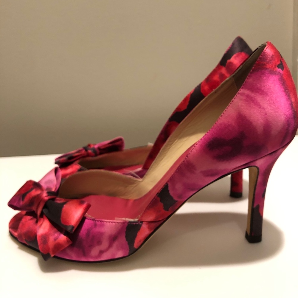 Kate Spade peep toe heels, size 6